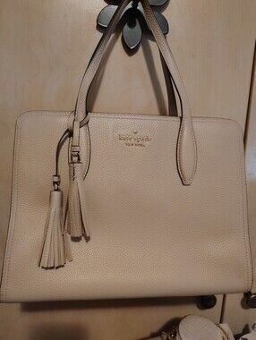 Kate Spade Taupe Beige Tote Bag NWOT